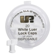 BOUCHON LUER LOCK BLANC 20 unites