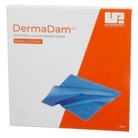 DERMADAM DIGUE CAOUTCHOUC DUR BLEU 36 unites