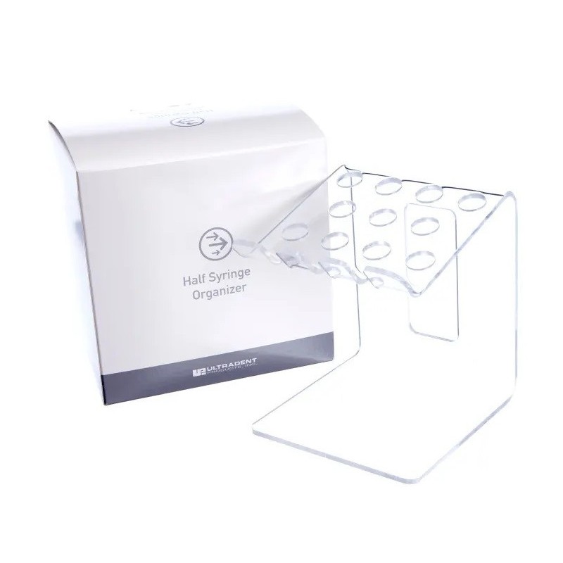 ORGANISATEUR SERINGUES TRANSPARENT 14 SERINGUES