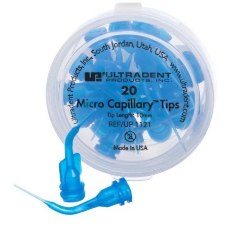 MICRO CAPILLARY TIPS 10 mm 20 unites