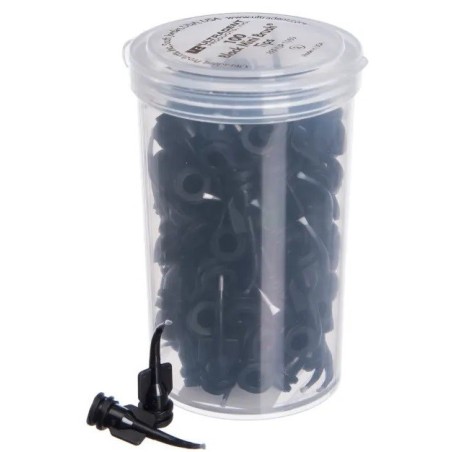 BLACK MINI BRUSH TIPS 100 unites