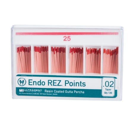 GUTTAPERCHAS ENDOREZ POINTS .02 120 unites