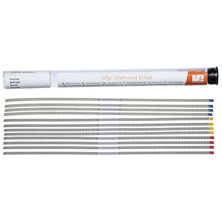BANDES JIFFY DIAMOND STRIPS WIDE ASSORTIMENT 15 unites