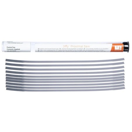 BANDES JIFFY PROXIMAL SAW ACIER INOX. 10 unites