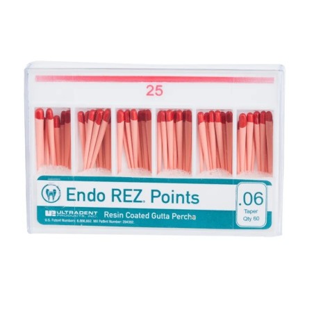 GUTTAPERCHAS ENDOREZ POINTS .06 60 unites