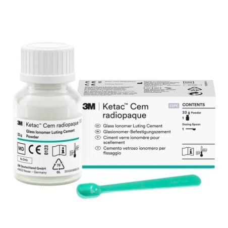 KETAC CEM RADIOPAQUE POUDRE 33 g