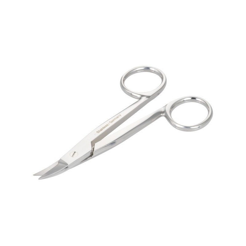 CISEAUX COURBE COURONNES METALLIQUES