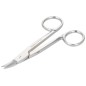 CISEAUX COURBE COURONNES METALLIQUES