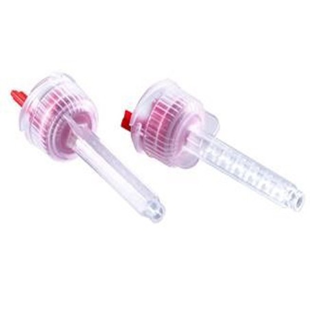 EMBOUTS MELANGEURS ROUGE 4 mm 50 Unites
