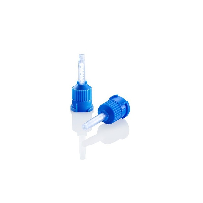 EMBOUTS MELANGEURS BLEUES 2,5 mm 50 Unites