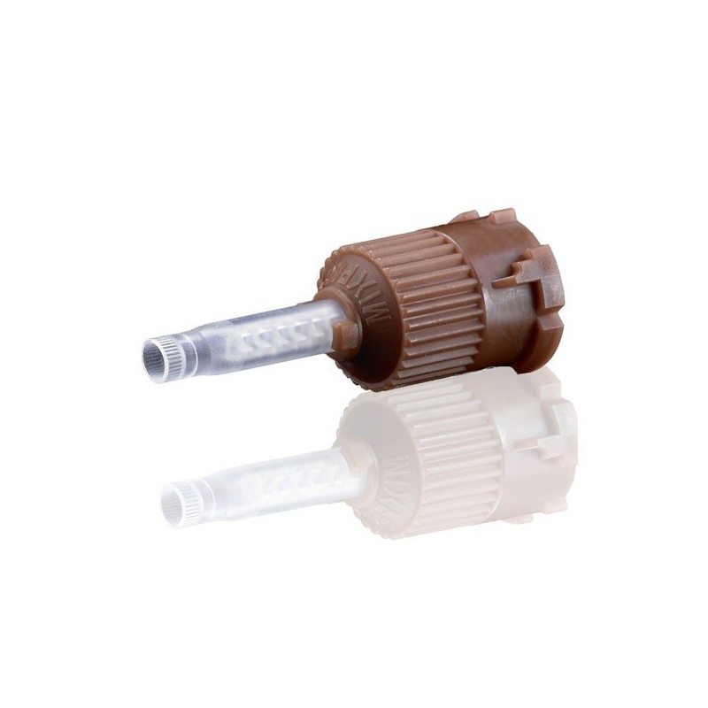 EMBOUTS MELANGEURS MARRONES 2,5 mm 50 Unites