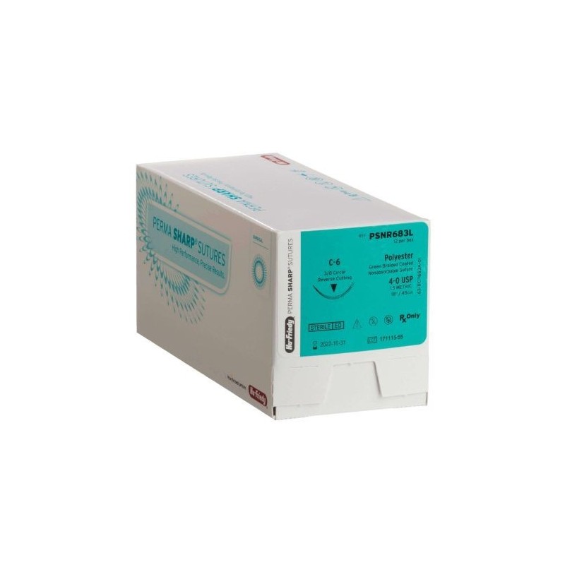 SUTURE POLYESTER VERT C-3 3/8 12 unites SUTURE POLYESTER VERT C-3 3/8 12 unites