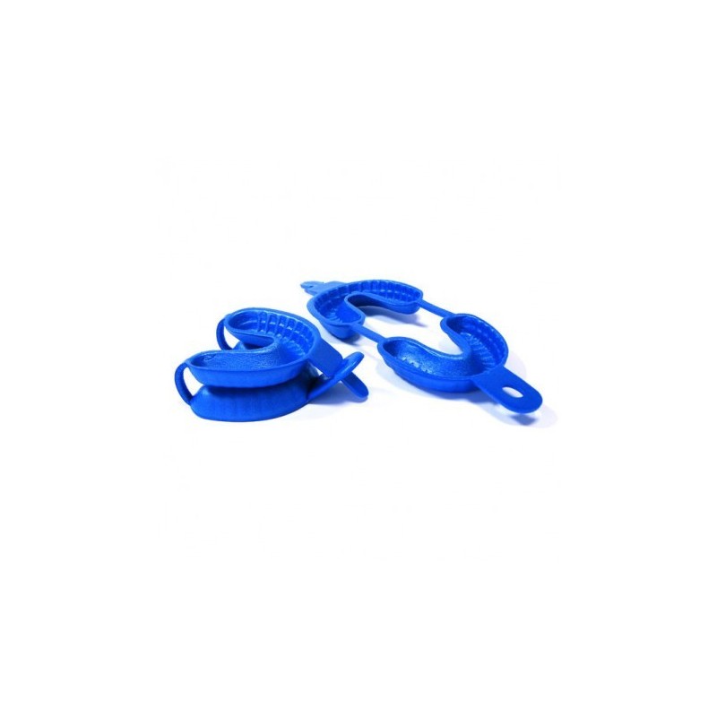 PORTE EMPREINTES FLUOR GRANDES BLEUES 50 Unites