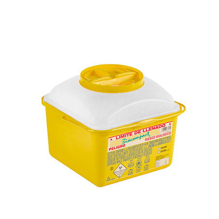 CONTENEUR 5L AIGUILLES ET DESECHOS