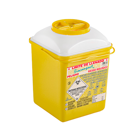 CONTENEUR 10L AIGUILLES ET DESECHOS
