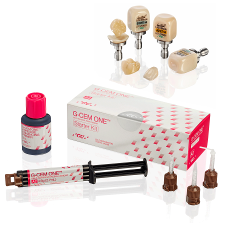 G-CEM ONE UNIVERSELLE STARTER KIT + 3 x LISI BLOCK