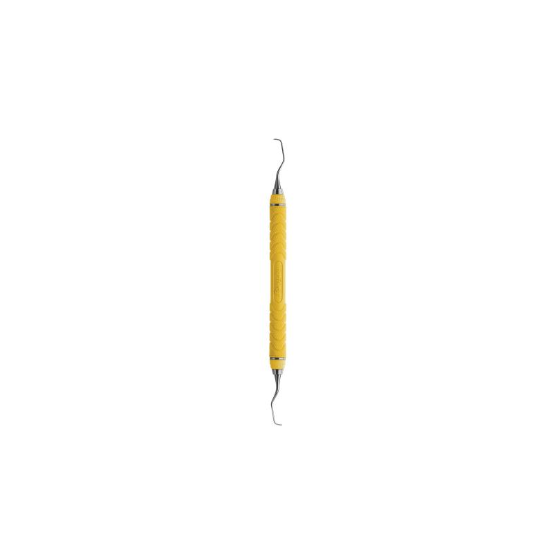 CURETTE GRACEY 5/6 MANCHE Nº8 RESINE JAUNE