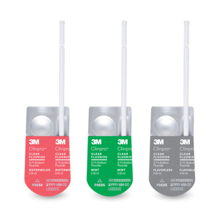 CLINPRO CLEAR FLUORURE 50x0,5ml
