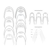 ARC G4 NITI TOOTH COLORED EUROPA II SUPÉRIEUR C/TOP 25 unités