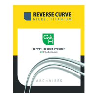 ARC G4 NITI EUROPA II REVERSE CURVE LÈVRES 28mm 5 uds