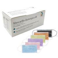 MASQUES CHIRURGICAL IIR COULEURS 50 Unites