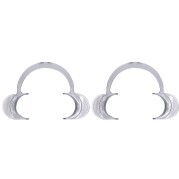 OUVRE-BOUCHE ENFANTS TRANSPARENT 2 Unites
