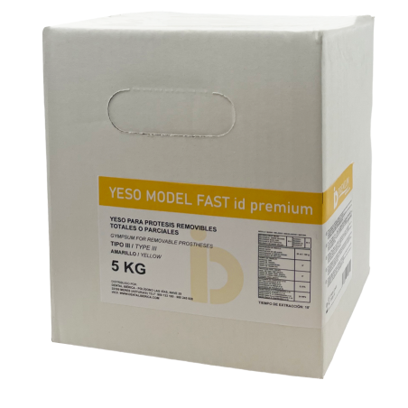 PLATRE MODEL FAST JAUNE TYPE III 5 Kg