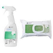 LINGETTES PRACTICE PROTECT DESINFECTION + SPRAY PRACTICE PROTECT DESINFECTION