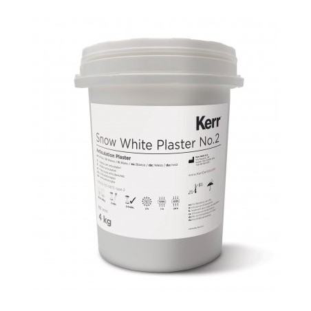 SNOW PLATRE BLANC TYPE 2 4.5 Kg KERR