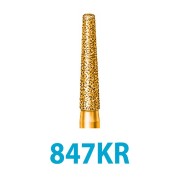 Fraises Diamant Turbine Serie 2000 847KR-018 Epaule Conique Borde Arrondi 5 Unites