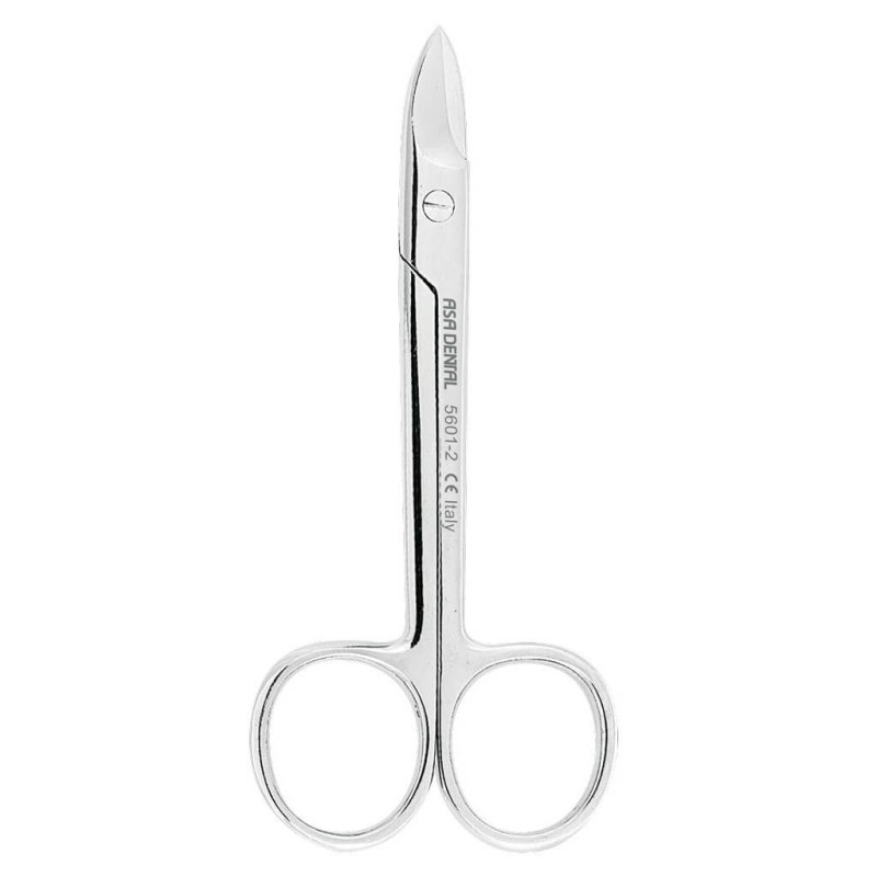 CISEAUX COURONNE COURBE DENTAIRE 10,5cm 5601-2