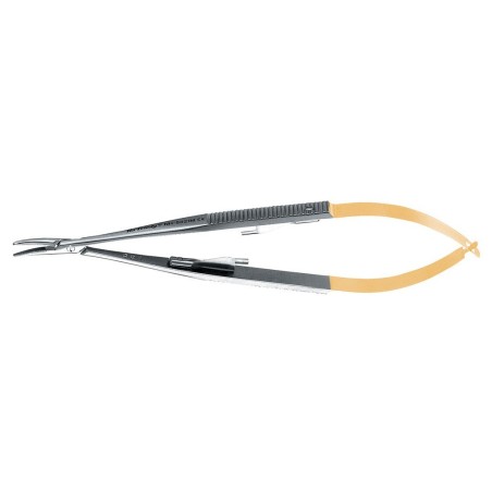 PORTE AIGUILLES CASTROVIEJO COURBE 14 cm. NH5021M HU-FRIEDY