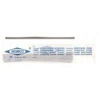 BANDE ACIER 2 CARAS POURFINITION 0,2 x 4 mm 12 unites