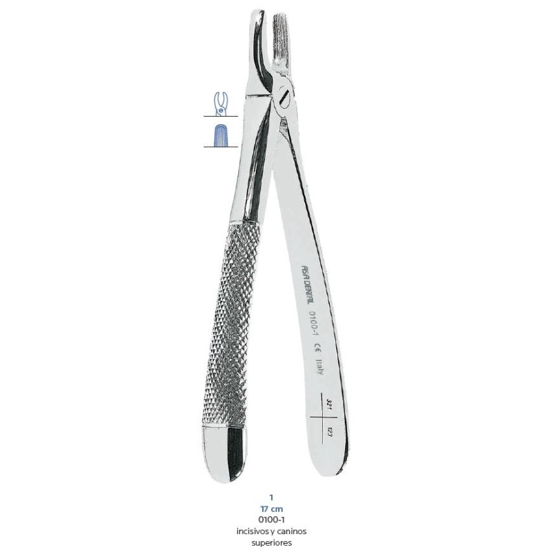 FORCEPS INCISIVE Nº1 ASA