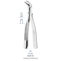 FORCEPS MOLAIRE INFERIEURE Nº16 ASA