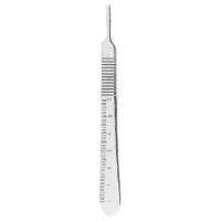 MANCHE BISTOURI PLAT REGLE Nº3