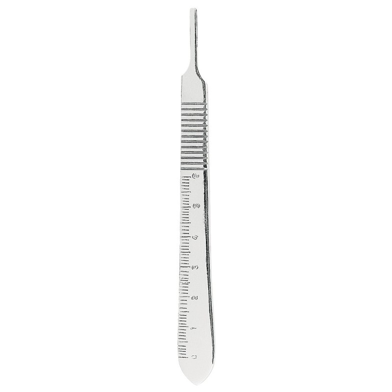 MANCHE BISTOURI PLAT REGLE Nº3