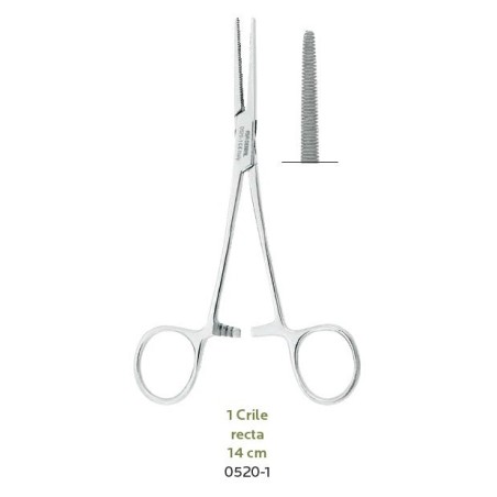 PINCE HEMOSTATIQUE CRILE DROIT ASA
