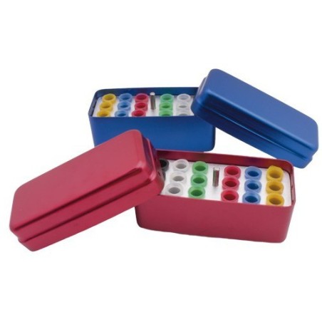 BOITE DESINFECTION GUTTAPERCHA 18 TROUS